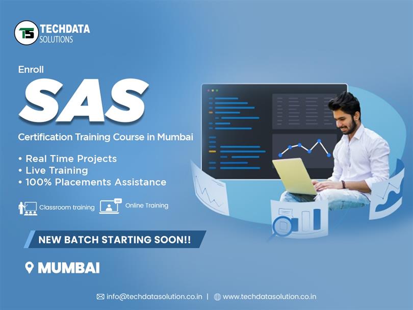 Connect With Our Institute For SAS Courses In Pune And Mumbai